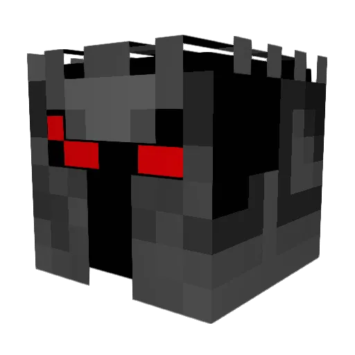 shadowstrike070 Minecraft avatar head, 3D render