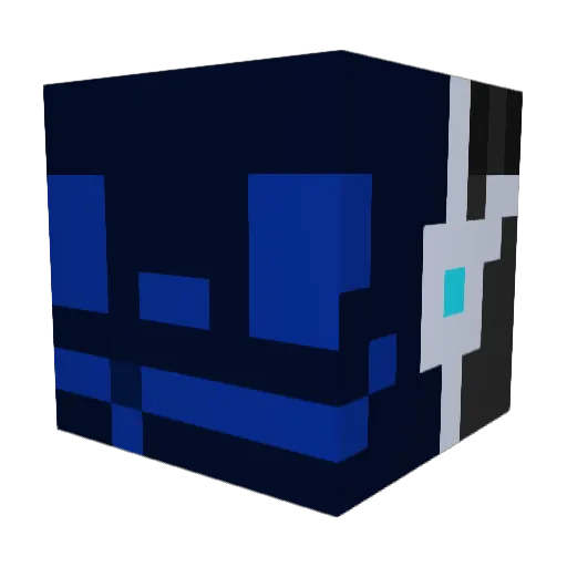 shadowwolf6584 Minecraft avatar head, 3D render