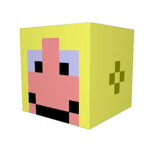 shadowxgamer2014 Minecraft avatar head, 3D render