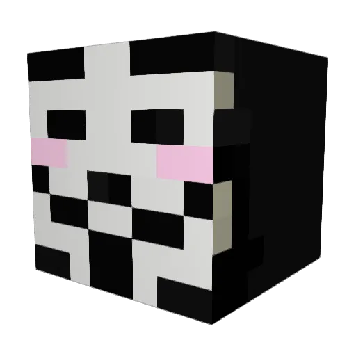 shaffer05 Minecraft avatar head, 3D render