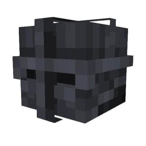 shaftsauce Minecraft avatar head, 3D render