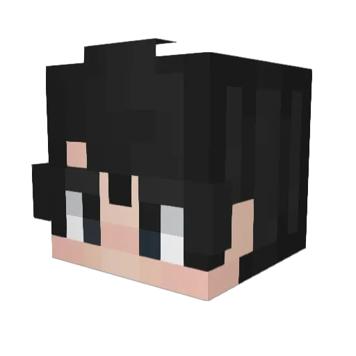 shaifrancisco Minecraft avatar head, 3D render
