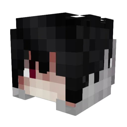 shakabrayt Minecraft avatar head, 3D render