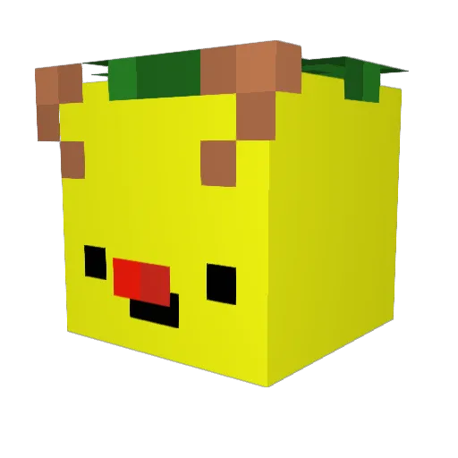 shakejiro36 Minecraft avatar head, 3D render