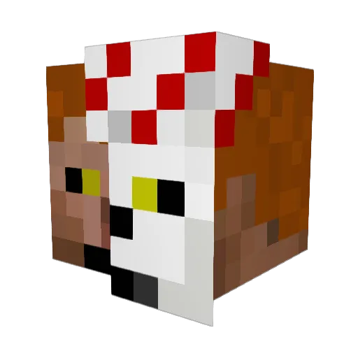 shakezulla1123 Minecraft avatar head, 3D render