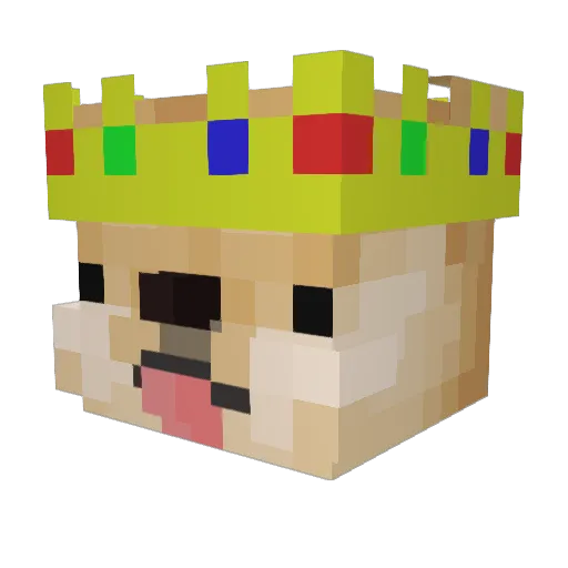 shalev20122012 Minecraft avatar head, 3D render