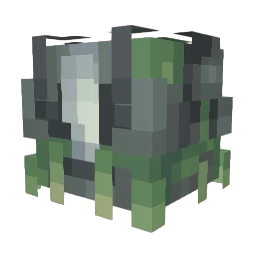 shamalel Minecraft avatar head, 3D render