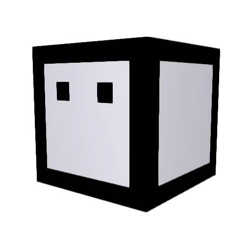 shameless258 Minecraft avatar head, 3D render