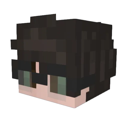 shamil5567 Minecraft avatar head, 3D render