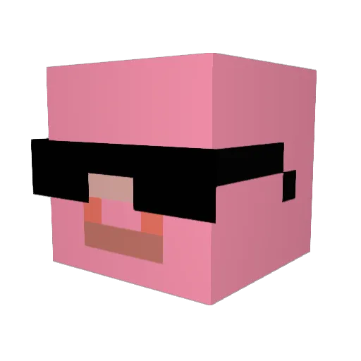 shanarnar55 Minecraft avatar head, 3D render