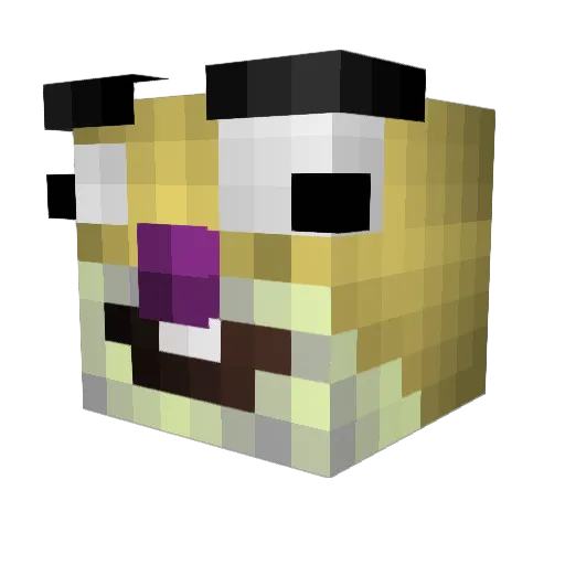 shanaynay66 Minecraft avatar head, 3D render