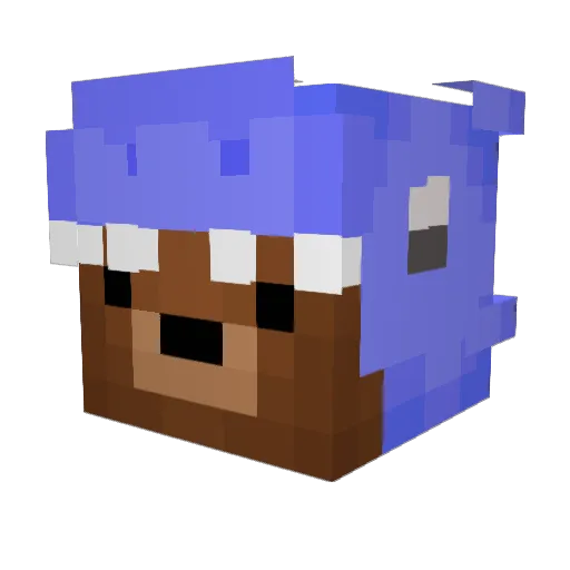 shancuhn Minecraft avatar head, 3D render