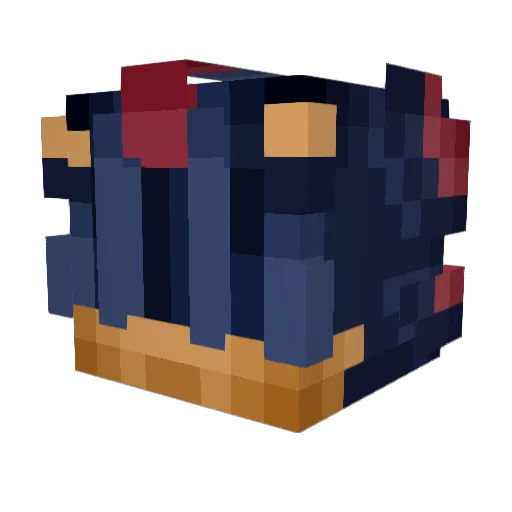 shane023 Minecraft avatar head, 3D render