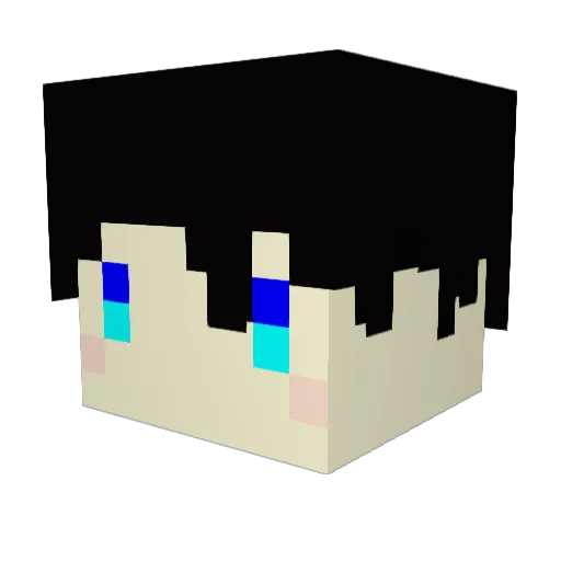 shane0329 Minecraft avatar head, 3D render
