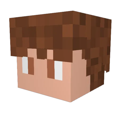 shaneGlockPewpew Minecraft avatar head, 3D render