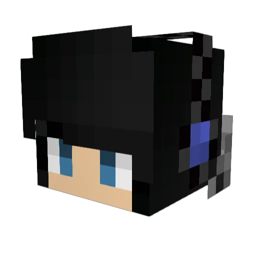 shanecakes54 Minecraft avatar head, 3D render