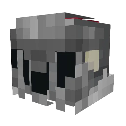 shanekup Minecraft avatar head, 3D render