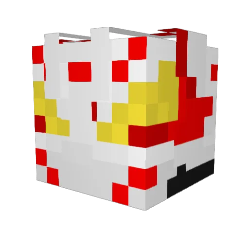 shaneong Minecraft avatar head, 3D render