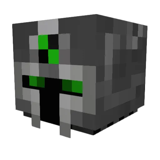 shaneriding Minecraft avatar head, 3D render