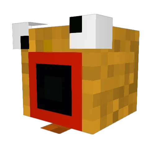 shaneyb13 Minecraft avatar head, 3D render