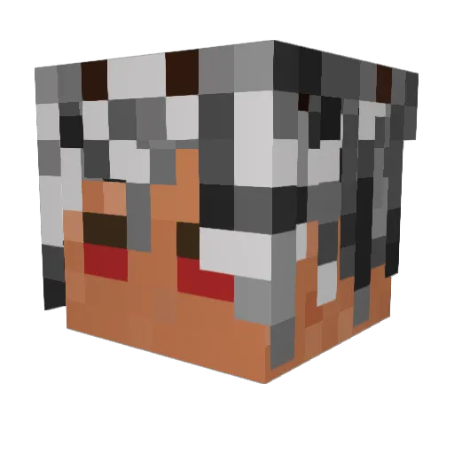 shanksop7 Minecraft avatar head, 3D render