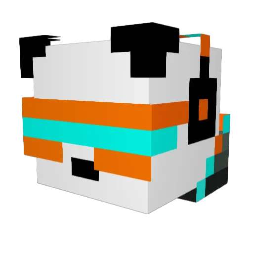 shanman52 Minecraft avatar head, 3D render