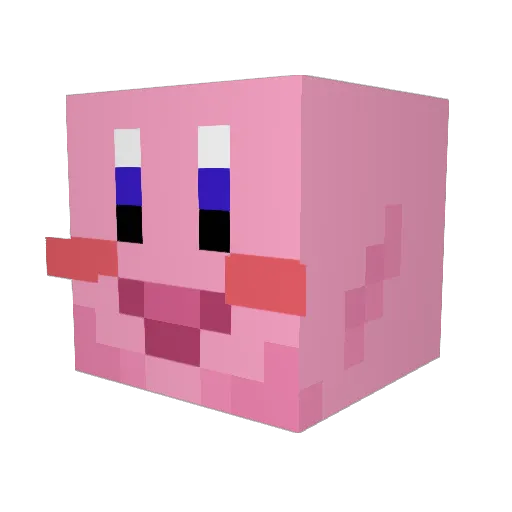 shanyenah Minecraft avatar head, 3D render