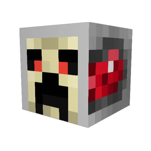 shappskii Minecraft avatar head, 3D render