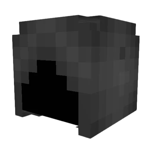 shargath666 Minecraft avatar head, 3D render