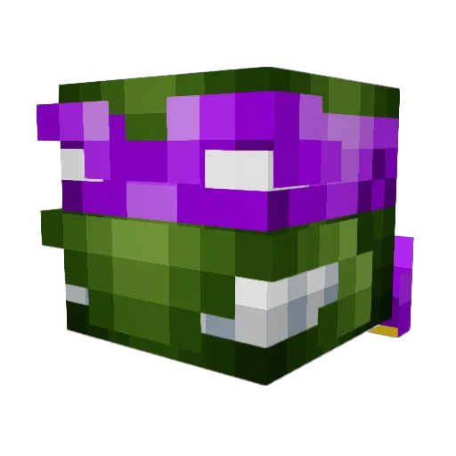 shargaz Minecraft avatar head, 3D render
