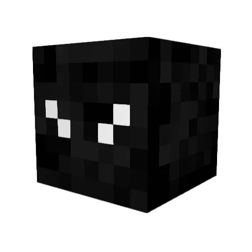 shark_xv Minecraft avatar head, 3D render