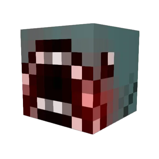 sharkblade5567 Minecraft avatar head, 3D render