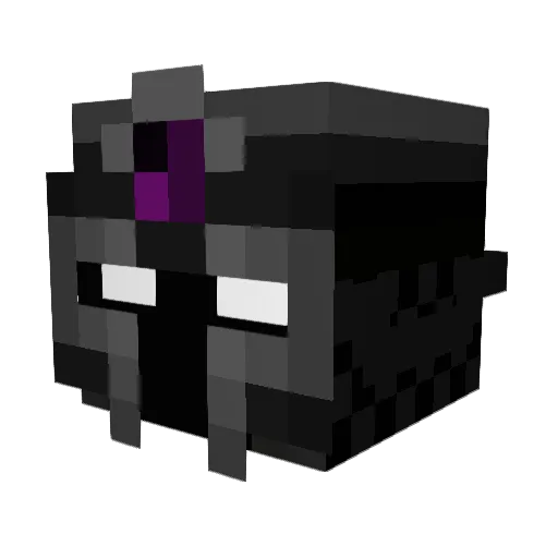 sharkman16 Minecraft avatar head, 3D render