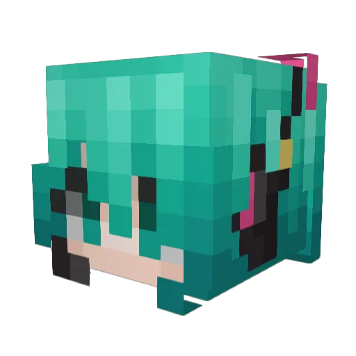 sharko55999 Minecraft avatar head, 3D render