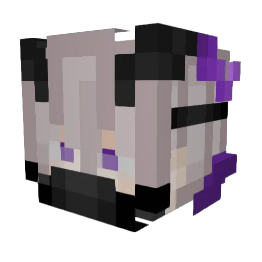 sharpnesv_ Minecraft avatar head, 3D render