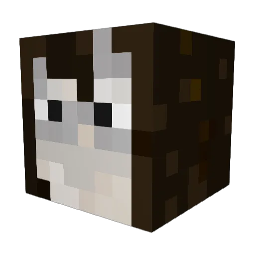 shart0423 Minecraft avatar head, 3D render