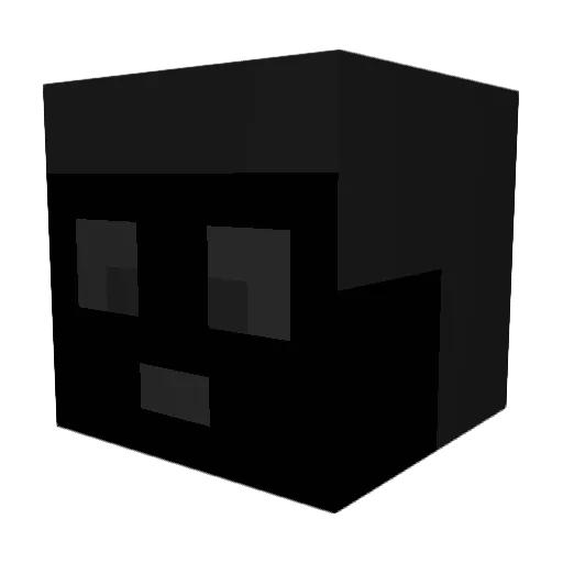 sharvim Minecraft avatar head, 3D render