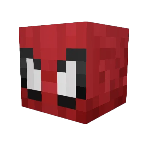 shash7906 Minecraft avatar head, 3D render