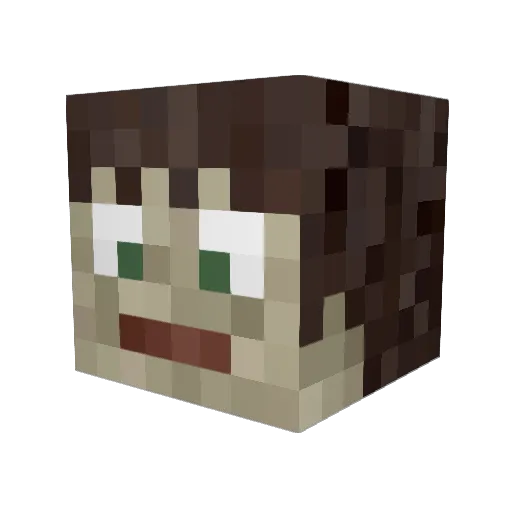 shaunwhite1982 Minecraft avatar head, 3D render
