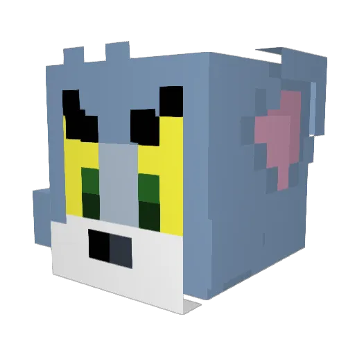 shawn107210245 Minecraft avatar head, 3D render