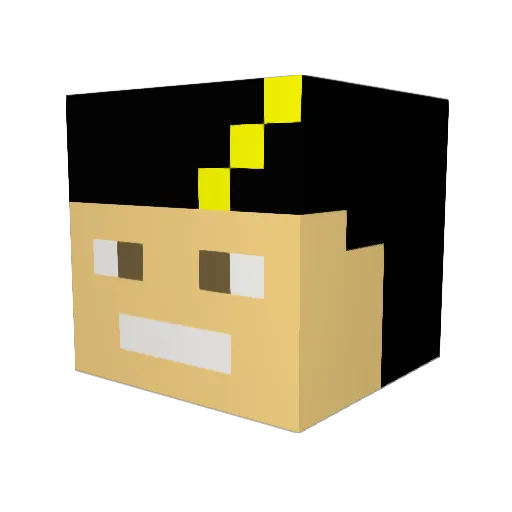 shawn_m11 Minecraft avatar head, 3D render