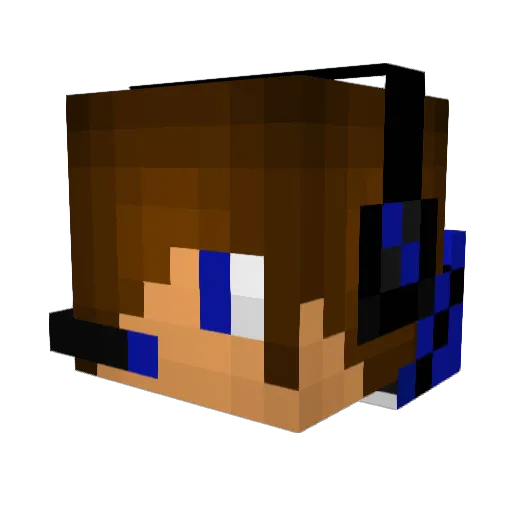 shawnhill123 Minecraft avatar head, 3D render