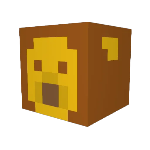 shaydebridges Minecraft avatar head, 3D render