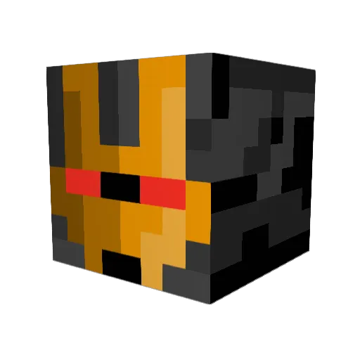 shayme3 Minecraft avatar head, 3D render