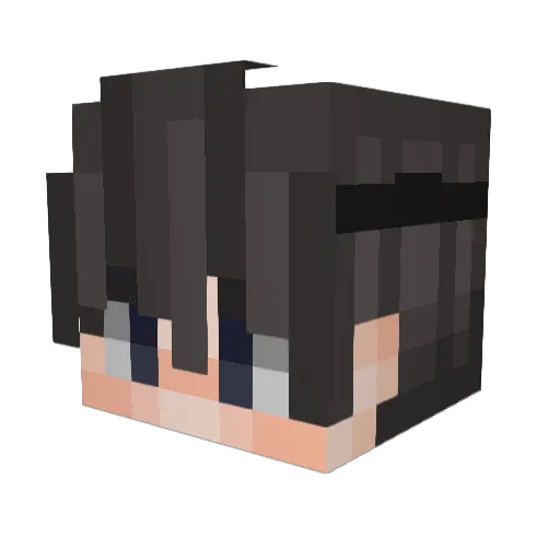 shdgjs Minecraft avatar head, 3D render