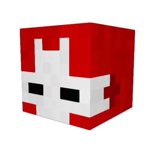 shdhbhah Minecraft avatar head, 3D render