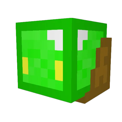 shdw_jho Minecraft avatar head, 3D render