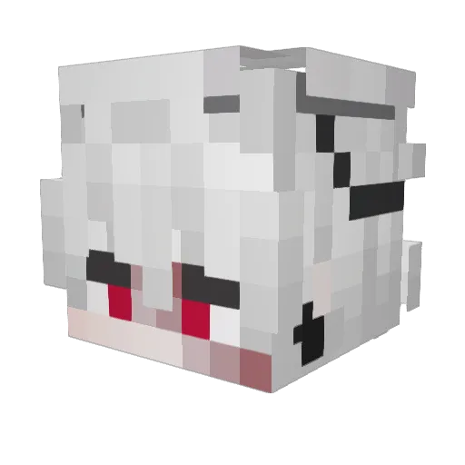 sheduxdev Minecraft avatar head, 3D render