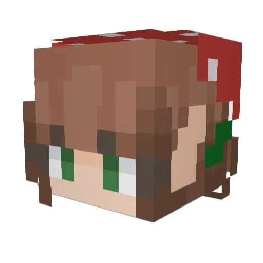 sheeeeeeesh980 Minecraft avatar head, 3D render