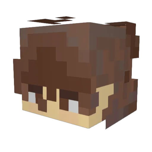 sheeepboy Minecraft avatar head, 3D render